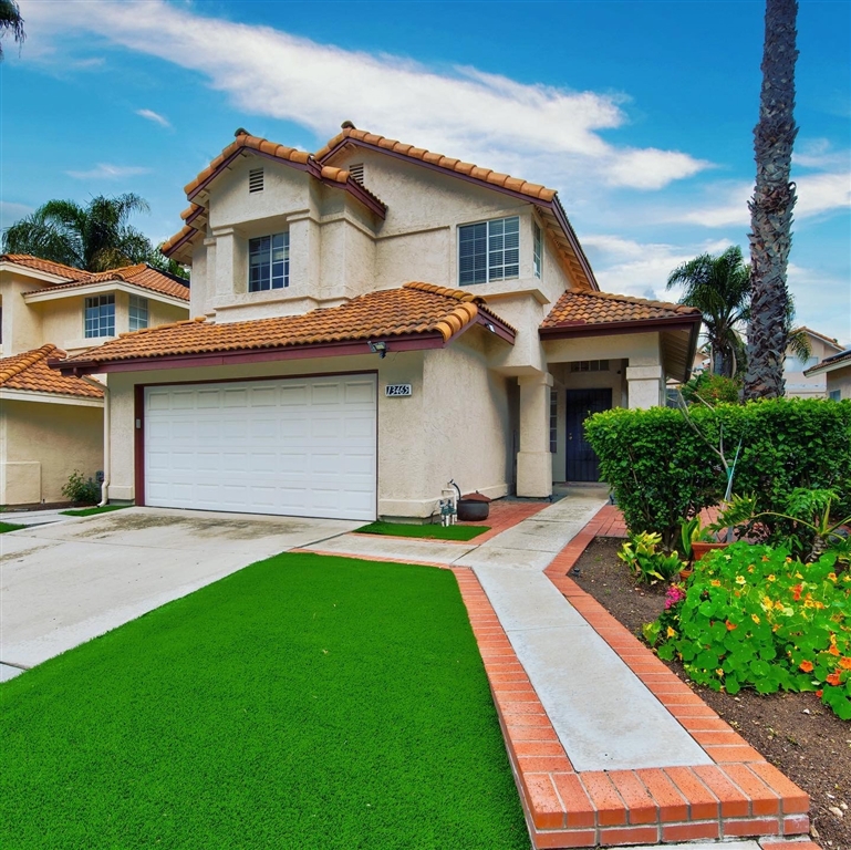 A Quiet, cul-de-sac street, located within walking distance to 3 Poway award winning schools. (Deer Canyon Elementary, Mesa Verde MS & Westview HS.) This Rancho Penasquitos home features high vaulted ceilings Granting a luxurious welcoming entry... with a view of the oasis landscaped back yard and pool area. Formal dining and living room area are open concept leading into the kitchen space with an additional dining & living area that opens up a covered patio & tropical relaxing entertainment style yard. A Quiet, cul-de-sac street, located within walking distance to 3 Poway award winning schools. (Deer Canyon Elementary, Mesa Verde MS & Westview HS.) This Rancho Penasquitos home features high vaulted ceilings Granting a luxurious welcoming entry... with a view of the oasis landscaped back yard and pool area. Formal dining and living room area are open concept leading into the kitchen space with an additional dining & living area that opens up a covered patio & tropical relaxing entertainment style yard. This back yard is The centerpiece of this resort style back yard is the salt water pool.. Neighborhoods: Crestmont Equipment: Dryer,Garage Door Opener,Pool/Spa/Equipment, Range/Oven, Washer Other Fees: 0 Sewer: Sewer Connected Topography: LL,SSLP