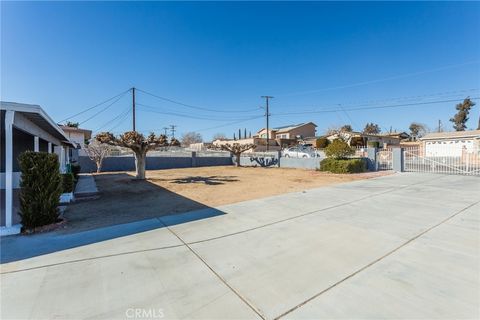 A home in Victorville