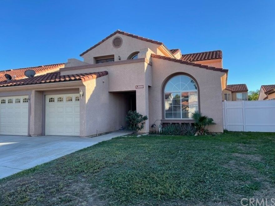 This specious 5 bedrooms and 3 bathrooms house is located at very nice neighborhood. It features open floor plan. 2 bedrooms and 1 bathroom are at downstairs. Specious kitchen provides lots of counter space and cabinets. Cozy family room with a fireplace. French door leads to the backyard with a big patio. It's a good place to entertain family and friends. Upstairs huge master has a walk-in bathroom with bathtub, shower and double sinks. 1 bedroom with a balcony overlooking city lights. From indoor laundry can walk to the 2 car garage. A lot of upgrades were done recently: Brand new quartz countertops; New kitchen sink and faucet; New closet door in each bedroom; New Vinyl floorings, New light fixtures. The property is move-in condition. Only a couple of blocks away from schools, short distance to shopping centers and HOA club house. HOA amenities include: Pool, Spa, Gym, Fishing , Boating and much more.