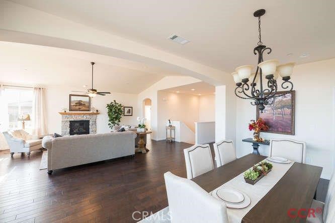 Brand New Custom home in prestigious Rancho Grande only minutes to beaches and shopping. Spectacular Great Room style Living Area, Master Bedroom Suite and Gourmet kitchen all on on main level! The views from almost every window of this home will take your breath away! The amazing kitchen is open to a spacious living area and has Viking appliances, a center island with second sink, disposal & gorgeous granite counters. Kitchen also has a walk-in lighted pantry, tiled backsplash, wine cooler, gorgeous wood floors and more views! Upper and lower wrap-around decks allow year-round enjoyent of the lovely scenery whether relaxing indoors or out. Lower level has another entire living area with a large recreation room with a second wine cooler, wet bar, parent suite and two more guest bedrooms! There is a total of 4 bedrooms in this home! Really must be viewed inside to fully appreciate this fantastic property. 3- car garage Call today!