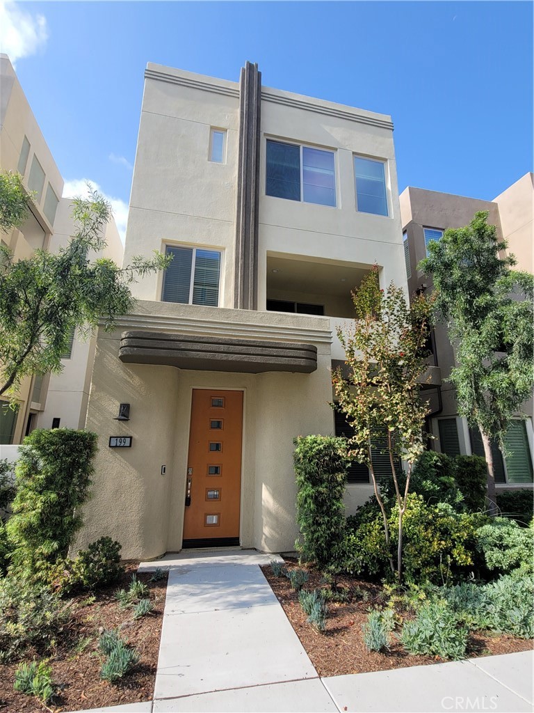 Lovely Three-story detached Single-family home in the Great Park Neighborhood. The 1st Floor features a 10x10 room with Barn Door and separate AC (can be used as a home office or a Bedroom) and direct access to a 2-Car Garage *** The 2nd Floor features an open floor plan with a Great Room, Dining, Kitchen, and a Deck *** The Kitchen features White Thermofoil Cabinets, Quartz Countertops and Whirlpool Stainless Steel Appliances *** The 3rd Floor features 2 bedrooms: Master Bedroom with Master Bath and Walk-In Closet, Bedroom 2 with Bath 2 and Individual Laundry-room. The home also features Laminate Flooring and LED recessed lighting throughout and Elan Smart Home System for automation of lock and light switches and a separate Ring doorbell with a camera. *** Located just a few blocks from The Pools with Outdoor Fitness & Training Area *** Minutes to Great Park Ice & FivePoint Arena and convenient access to all major freeways *** Parasol Park is one of the Great Park Neighborhoods—Parasol Park boasts walk/bike trails that connect you to all of the Great Park Neighborhoods and its many amenities. Award-winning Irvine Unified School District, including the Beacon Park School (K-8) and Portola High School. Close to shopping, dining, and entertainment, Irvine Spectrum, John Wayne Airport, and nearby connecting freeways.