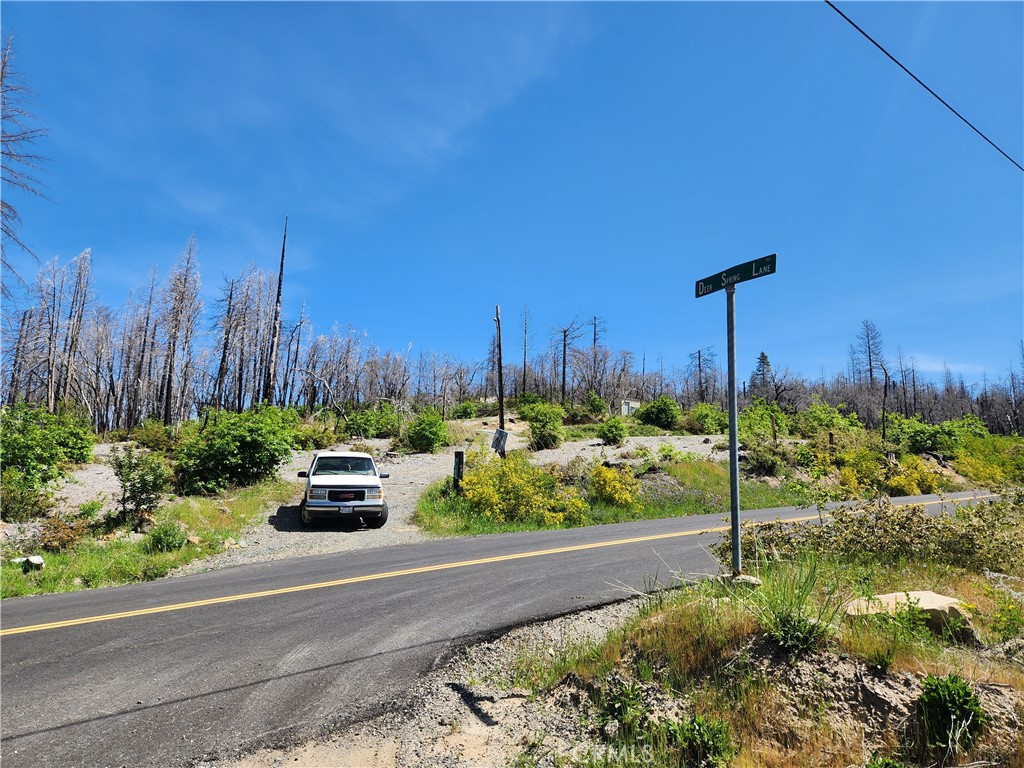Elevated Views, Effortless Access , Your Rural Dream Awaits! Imagine waking up to breathtaking views from this multi-leveled lot, with the ease of direct paved road access! Post-North Complex Fire, the cleanup is complete, and the septic inspection is passed, making your build process smoother. Enjoy cooler summers with higher temperatures, escaping the valley heat. Benefit from an existing water well and conventional septic system. Even the charming chicken coop remains! The property is cleared with vibrant new growth emerging. Power is ready when you are with Underground PG&E available. Plus, stunning vistas from Bald Rock and the recreational paradise of Lake Oroville are just minutes away. Your stress-free rural escape with incredible views starts here! Leverage your savings with available land and one-time close construction loans.