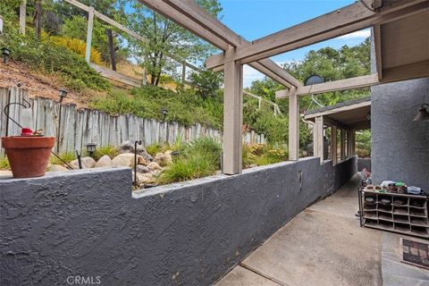 A home in Modjeska Canyon