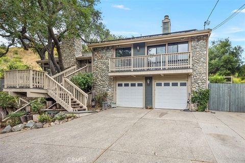 A home in Modjeska Canyon