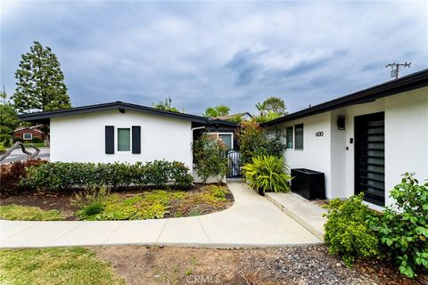 A home in Fullerton