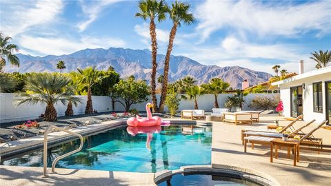 A home in Palm Springs