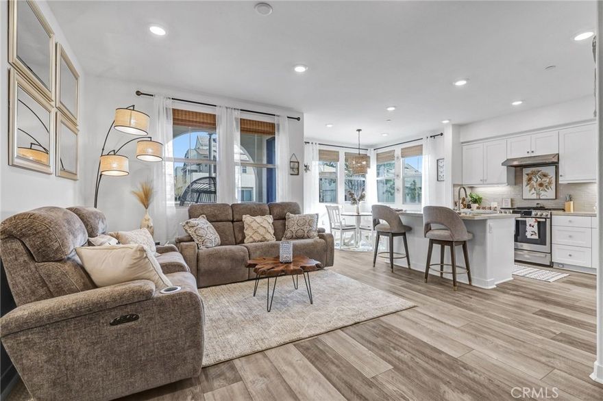 Available January - 20-2026.

new fully furnished 2 bedroom, 2 bath condominium, corner unit, with a flex work space, stainless steel smart appliance, quartz countertops, custom window shades, new furniture throughout the home, Smart TV located in every room, 1 attached car garage with direct access to the living room, furnished patio, solar powered, custom window shades, in a beautiful resort style community. Plenty of street parking.