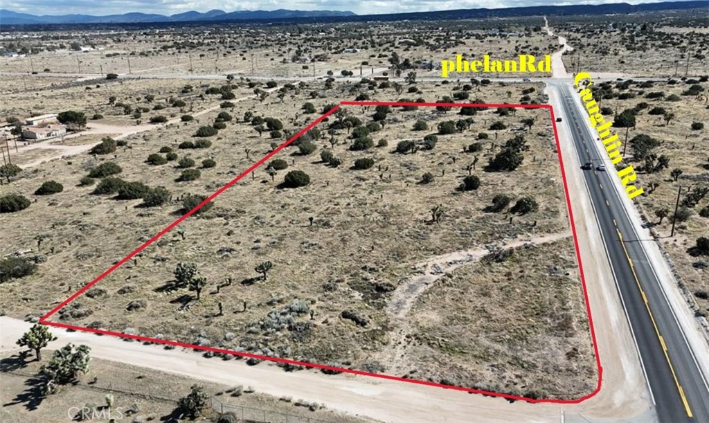 4.21 Acre real close to Phelan rd. on paved road Caughlin Rd, Phelan is growing, and this a beautiful place to build your custom home with services near. must see 34.429439, -117.485495 to view