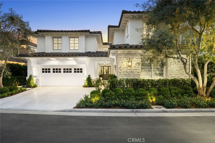 SOLD PRIOR TO MLS. Step into a world of refined elegance at 5 Oak Tree, where timeless sophistication meets modern luxury. Recently reimagined to rival the pages of a design magazine, this extraordinary residence is a masterpiece of bespoke craftsmanship. Nestled on one of the most coveted cul-de-sacs in One Ford Road, this home has been exquisitely remodeled, both inside and out, with no detail overlooked. From the moment you enter through the newly designed courtyard, you are welcomed into a residence that exudes both warmth and grandeur. The dramatically transformed facade, featuring a new driveway and lush, meticulously curated landscaping, sets the tone for what awaits inside. The interiors are nothing short of breathtaking, showcasing exquisite custom finishes. Brushed oak flooring, elegant millwork, and soaring ceilings create an ambiance of understated luxury. The gourmet kitchen is a true showpiece, designed for both culinary excellence and effortless entertaining. Featuring an expansive center island, Calacatta Borghini Nero marble countertops, refined white cabinetry, and a full suite of Wolf, Sub-Zero, and Miele appliances—including a built-in Miele coffee system—this space is as functional as it is stunning. Designed for seamless indoor-outdoor living, the gracious family room opens via bi-folding doors to an exquisite backyard retreat. Here, you'll find a thoughtfully appointed outdoor kitchen, a cozy fire pit, a luxurious spa, and professionally designed landscaping. The primary suite is a sanctuary of indulgence, complete with a private office and a spa-inspired bath that epitomizes five-star luxury. Featuring a Bain Ultra hydrotherapy tub, steam shower, dual sinks, and a Toto smart toilet, every element has been curated for relaxation. The custom-designed walk-in closet is an absolute showstopper. Upstairs, two additional bedrooms share a beautifully appointed bath. A detached two-story casita offers endless possibilities, with a private upstairs bedroom and full bath—perfect for guests, an office, or a home gym. Additional upgrades include commercial-grade copper and PEX plumbing, new interior doors, a state-of-the-art Sonos sound system, and designer lighting throughout. A three-car garage completes the residence. Located in the exclusive, guard-gated enclave of One Ford Road, this home offers access to unparalleled community amenities. This is more than a home—it’s a statement of timeless luxury.