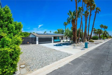 A home in Palm Springs