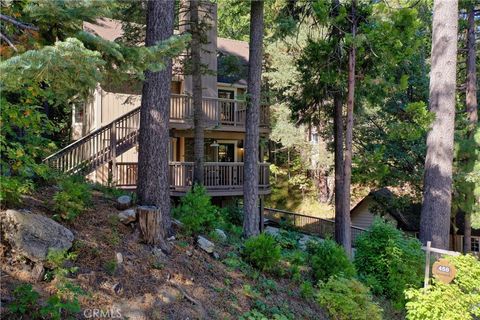 A home in Lake Arrowhead