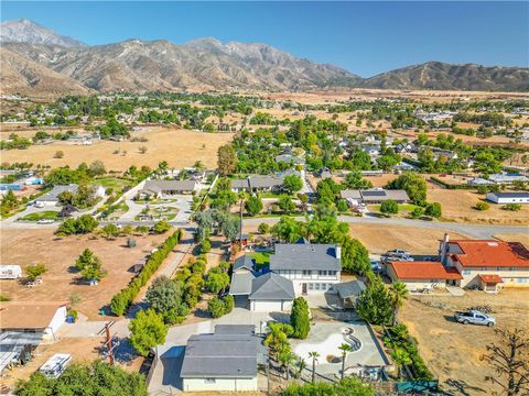 A home in Yucaipa