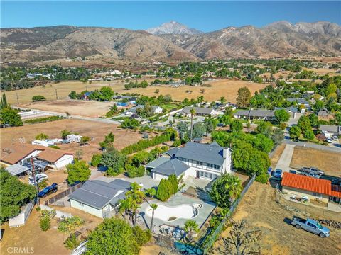 A home in Yucaipa