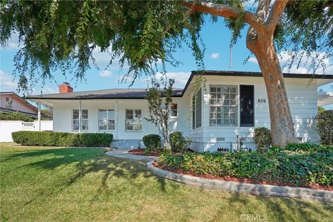 A home in Fullerton