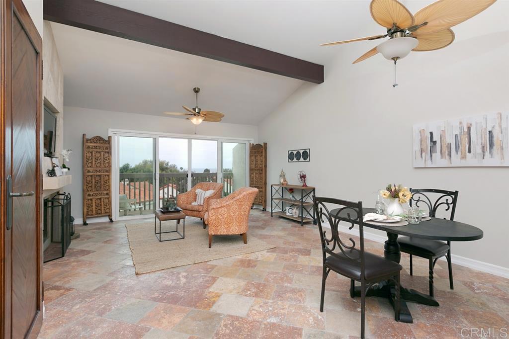 REDUCED PRICE!! MOVE IN READY! Located in the desirable community of Alta Mira, one mile from the beach! 2 bed, 2.5 bath. Freshly painted, New kitchen cabinets with soft close drawers and doors, Granite counter tops, New stainless steel appliances, beautiful tile work. Each bedroom with it's own private, full bathroom, Barn doors for the laundry area, Upstairs balcony overlooking the ocean with beautiful sunset views. A must see!