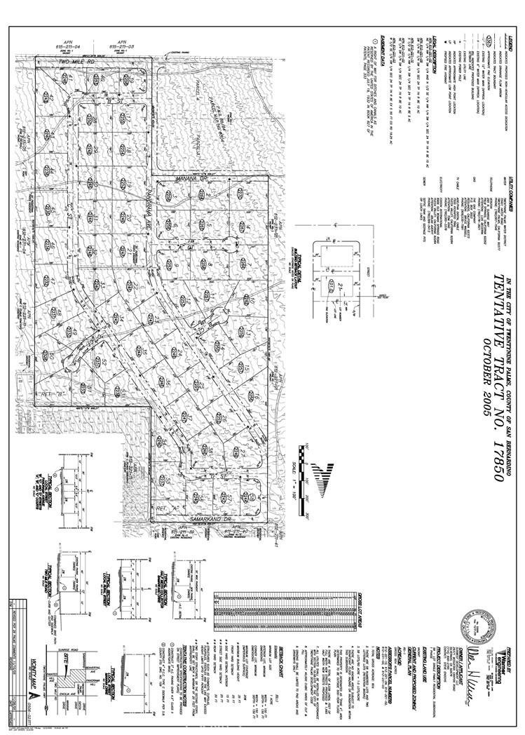 Expired TM for 58 1 acre lots. Price includes parcels 612-231-02&03, 612-221-03,02,09,10. Final Engineering near complete, studies and reports available. 60 Acres total, Desirable part of town.