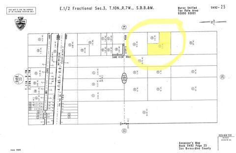 Photo of 0 So. Pipeline Rd #4, Boron, CA 93516 (MLS # HD23181081)