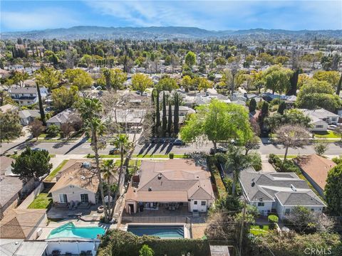 A home in Tarzana