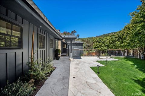 A home in Laguna Beach