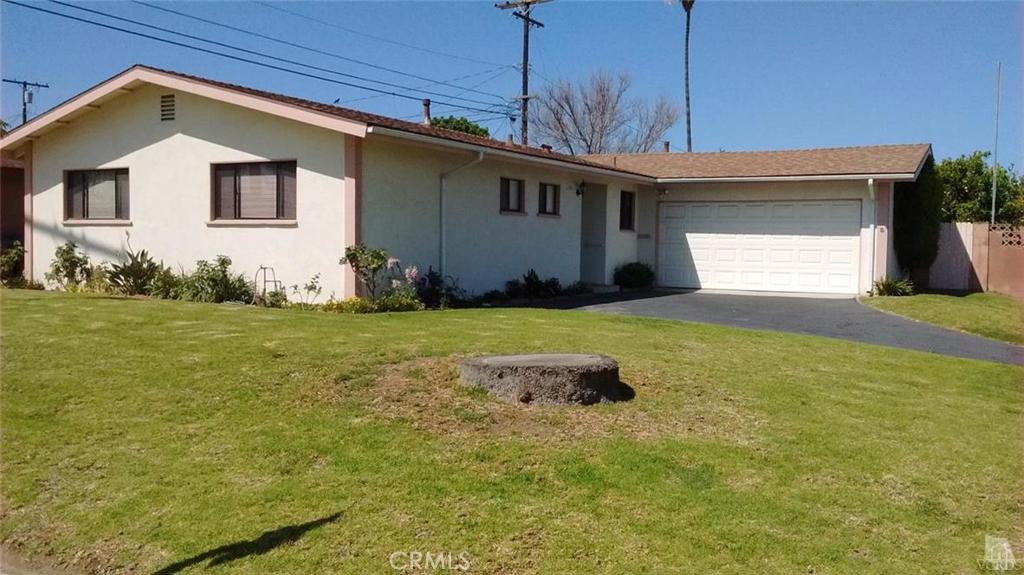 Very pleasant home. Newer roof. Roll-up garage door.Peaceful Patio. Nice Kitchen & baths. Several fruit trees.