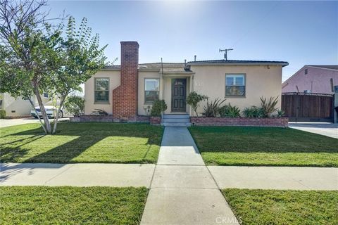 A home in Santa Fe Springs