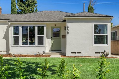 A home in Burbank