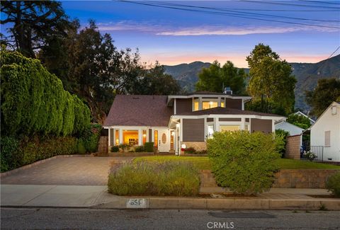 A home in Sierra Madre