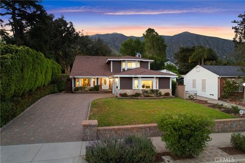 A home in Sierra Madre