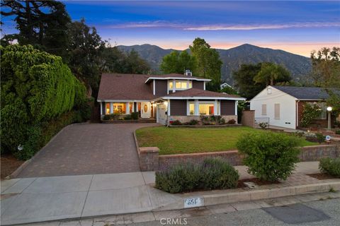 A home in Sierra Madre