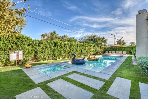 A home in Palm Springs