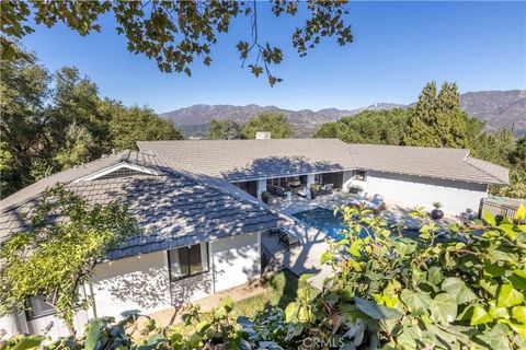 A home in La Canada Flintridge