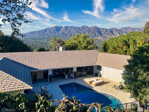 A home in La Canada Flintridge