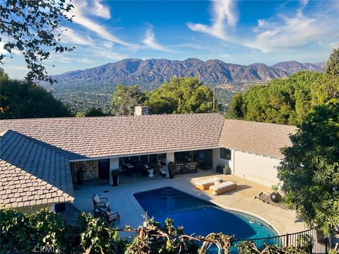 A home in La Canada Flintridge