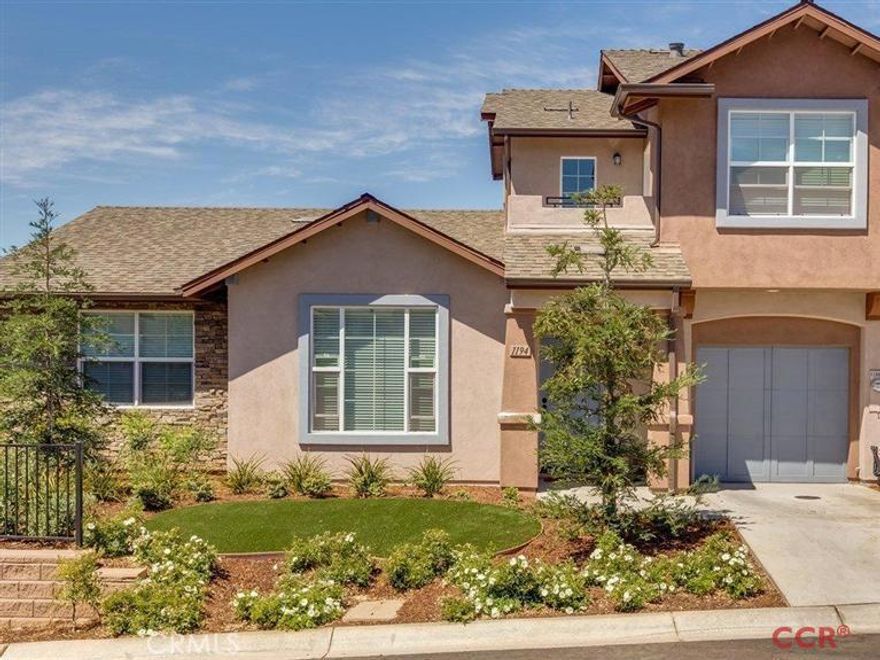 Welcome to Oakhaven Village, one of the most highly anticipated communities on the beautiful Central Coast! This is our last new construction Plan C home in the most premium location. Enjoy the unique and open floor plan that offers the Master Suite on the main level of the home. Two additional spacious bedrooms and a full bathroom are conveniently located upstairs. Enjoy a comfortable & private yard, additional storage components, and picturesque community open space. Your home will also come furnished with window treatments as seen in our model homes, a $2000 value! Silverie Properties will exceed your expectations of a quality built home within a community you will love. Each home is detached with a 3 inch air gap separating it from the neighboring home. Attached photos are predominantly of our Plan C model home & not of the subject home, view the model home at 1178 Galeria Circle to understand the home in its completed state.