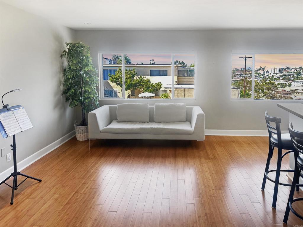 Inquire immediately- This home embraces you with open arms, promising an enchanting blend of natural splendor and a deep sense of community connections to Hillcrest, Uptown, North Park and Balboa Park areas. Upgraded and spacious, overlooking the pool with amazing city lights views. In unit newer washer and dryer. Motivated Seller already has his next home and has prioritized an easy sale over getting every last penny.