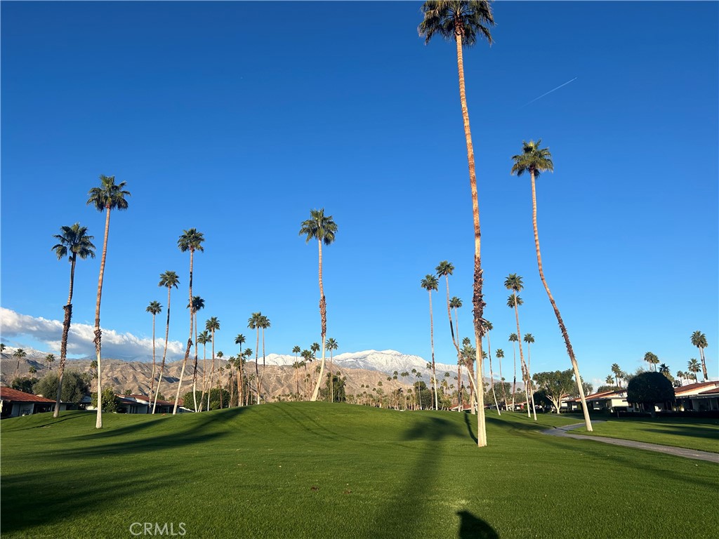 Rancho Las Palmas CC is one of the best locations in the Coachella Valley. This home is located in one of the best locations in the CC. Enjoy 2 bed and 2 bath, pristinly clean and well cared for. If you are looking for a serene, safe location on the golf course in the valley, this is your solution. Close to premier shopping & dining and exhilirating hiking. So much to keep you busy in the country club like biking, tennis, pickleball, swimming or just relaxing in the courtyard or back patio with BBQ. Two car garage and indoor laundry.