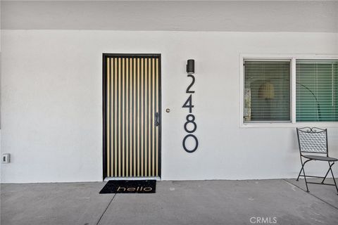 A home in Palm Springs