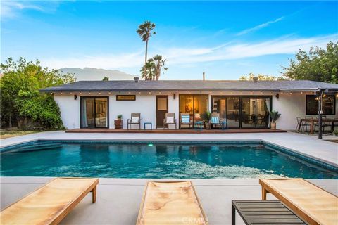 A home in Palm Springs