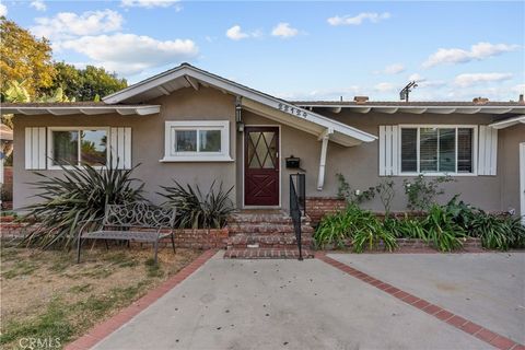 A home in Canoga Park