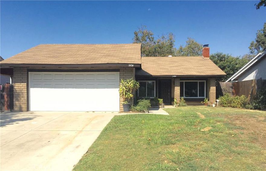 Welcome to this beautifully Remodeled home located in a wonderful Ontario Neighborhood. 1404 S. Azalea Avenue is brimming with Character creating an Entertainers delight. This home includes a brand new Custom Kitchen with Quartz Counter tops, durable wood laminate flooring, large living Room, Large Closets, Pantry, energy efficient windows and large back yard!  Enjoy the very rare 4 Large bedrooms, 1 of which can be perfect as an office!  Lastly, a Covered patio, large front and back yards complete this great home. Large access gate for RV Parking... Come make this home yours or great for Investment. Bring your buyers. This cute home will not last!