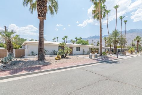 A home in Palm Springs