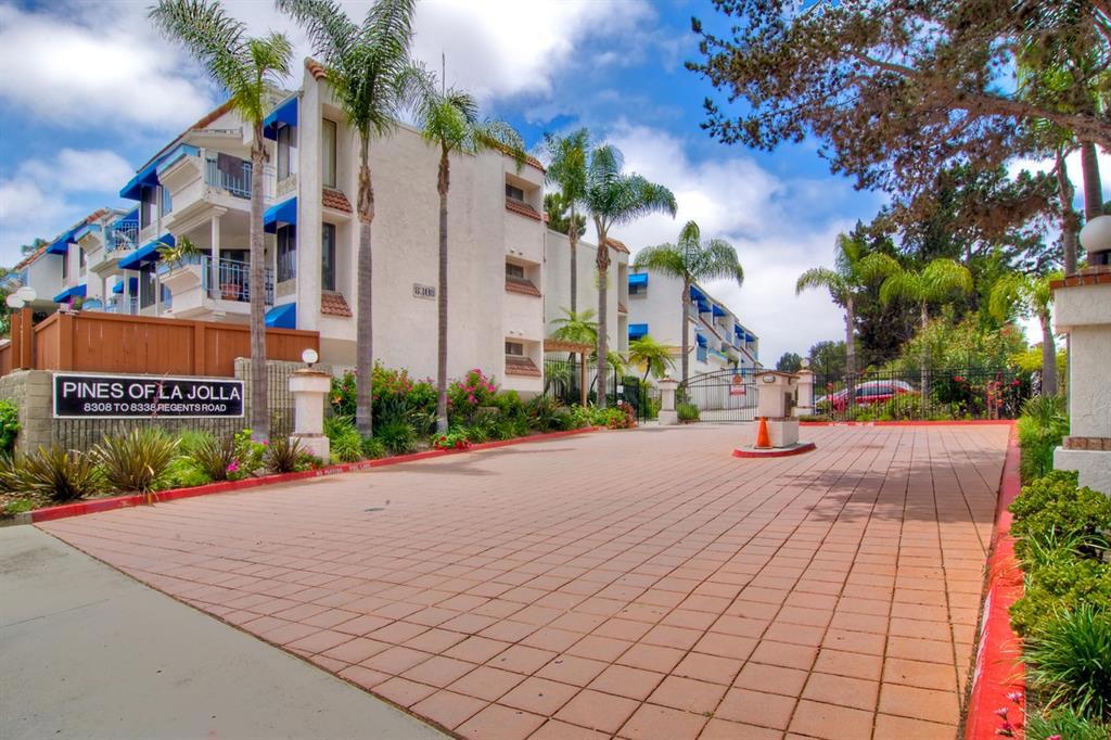 Beautifully remodeled light & bright end-unit condo. Popular floor plan with spacious bedrooms on the opposite sides of the unit. Kitchen features gorgeous white quartz counters, white shaker cabinets & stainless steel appliances. Newer upgraded carpet, wood-like laminate flooring, upgraded baseboards, custom paint & upgraded bathroom vanities. Offers a private patio w/ storage closet. Two car tandem garage with large storage cabinet. Gated community, close to UCSD, restaurants, theatres, shops & more. Neighborhoods: UTC/La Jolla Complex Features: ,,,, Equipment: Garage Door Opener, Range/Oven Other Fees: 0 Sewer: Sewer Connected Topography: LL