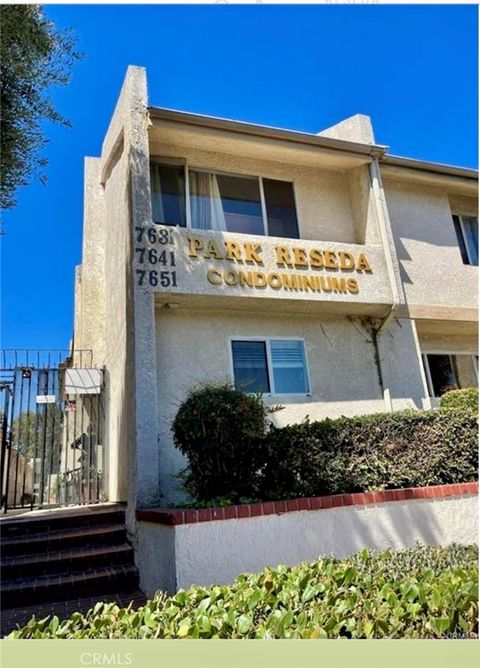 A home in Reseda