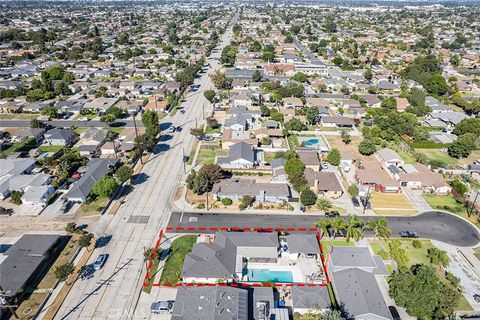 A home in Downey