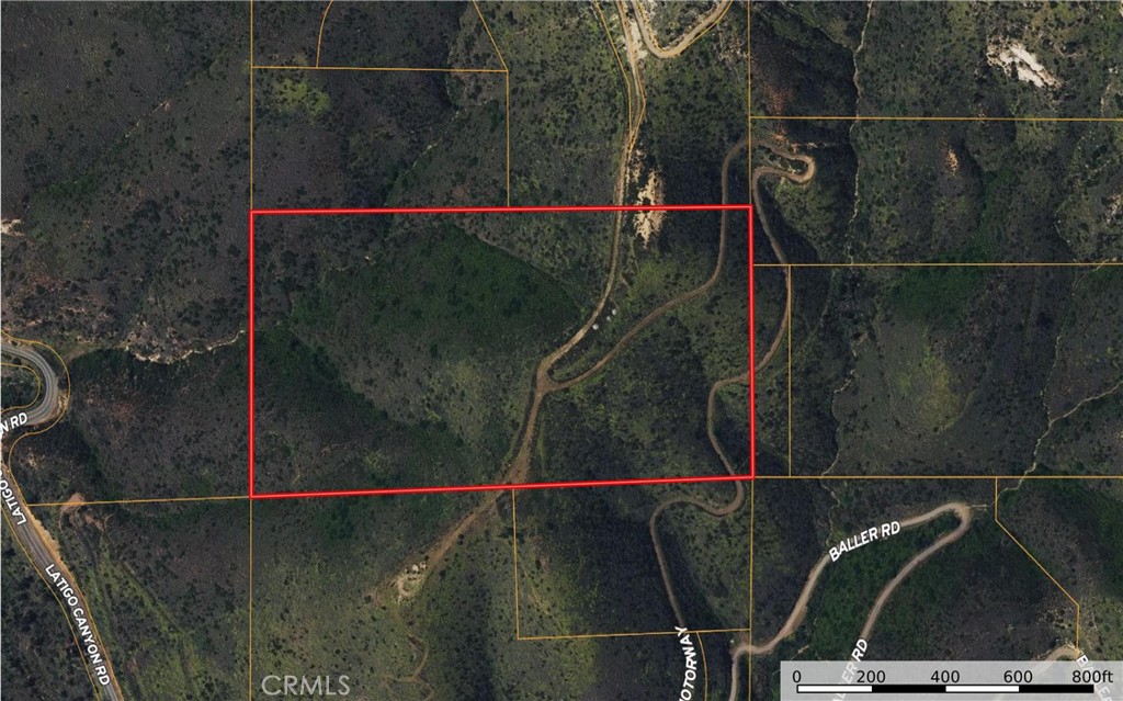 This large lot is almost 20 acres with views of the ocean and sits approximately 4 miles from PCH and the beautiful beaches of Malibu! Please see aerial Survey in supplements.