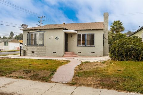 A home in Compton