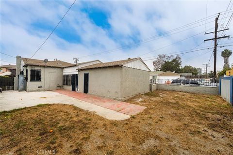 A home in Compton