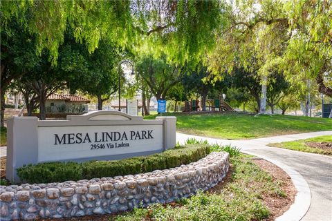 A home in Rancho Santa Margarita