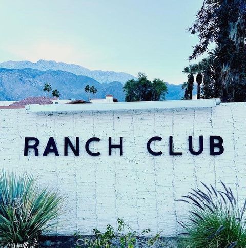 A home in Palm Springs