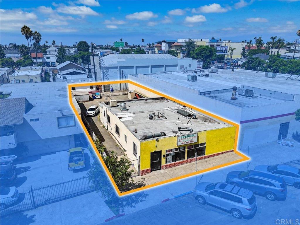 This Wonderful Property Is Centrally Located Off University Avenue Between the 805 and 15 Freeways. It features a 2000+ square foot building that currently operates as a restaurant and food catering services. The space is ample with an industrial kitchen, two large walk-in storage space, separate area for guests to dine in, and a food sales area. There are two bathroom spaces, one at the front of the building used for guests at the moment and one in the back used by the staff. The back of the building also has a small studio that can be an office, etc. The parking area is spacious with room for several vehicles and is gated with access from both the street and the alley in the back. The large gate access in the back is ideal for deliveries. There is tons of potential for this property. It is located in an area that has been seeing large amounts of redevelopment in the past few years.